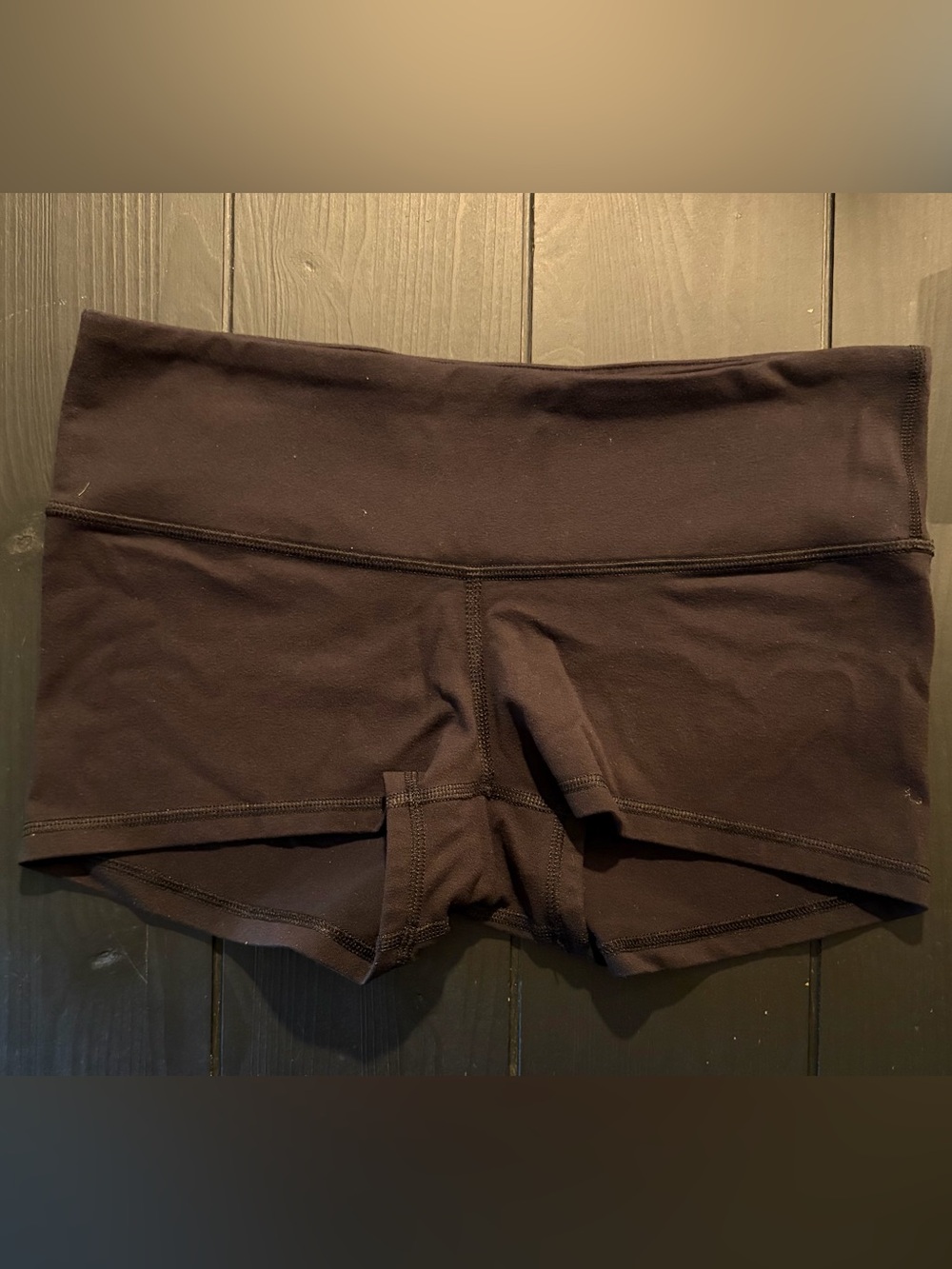 lululemon athletica Black High-Rise Bike Shorts